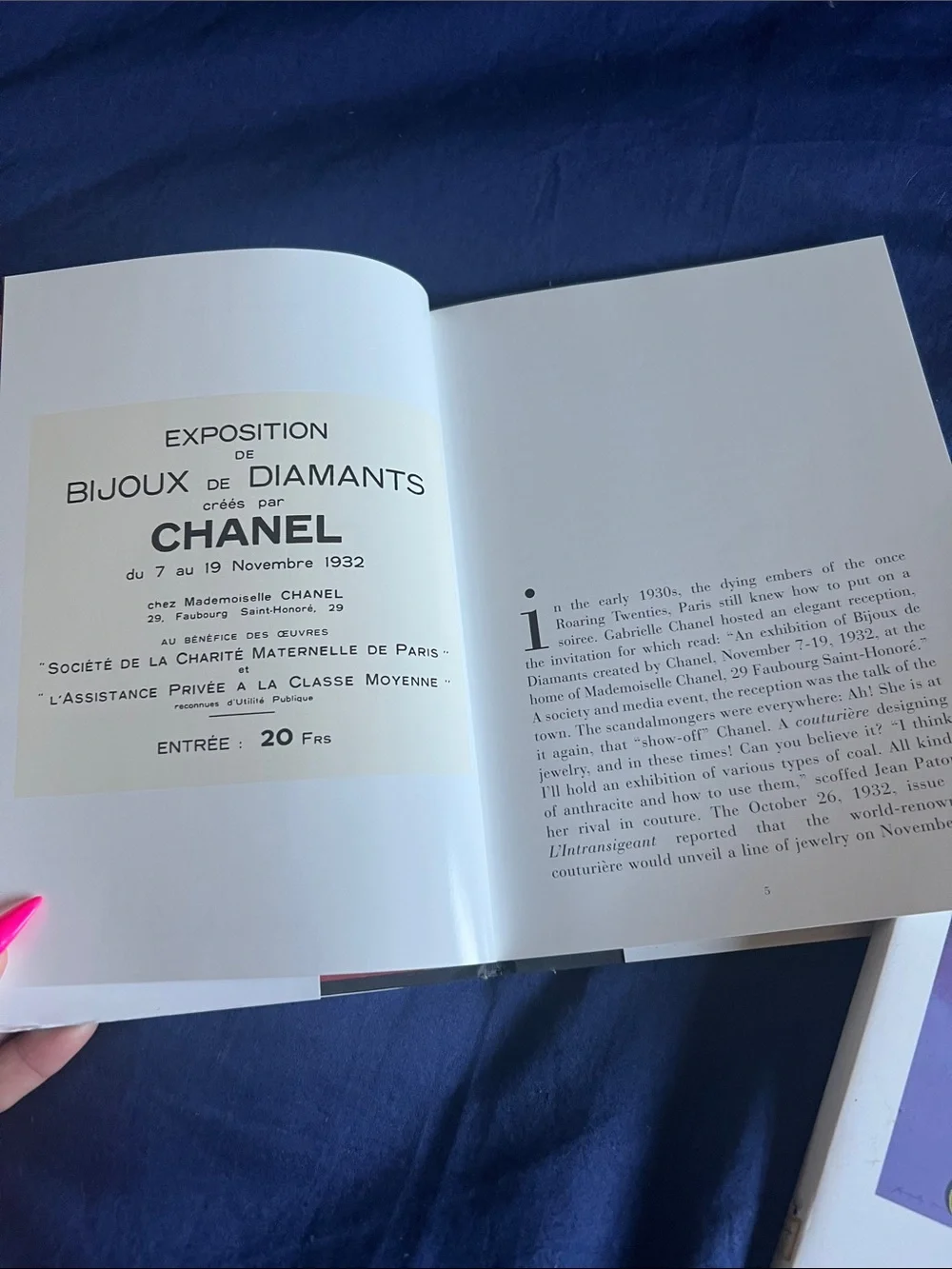 CHANEL Black White and Purple Coffee Table Book Set